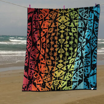 Duży dwuosobowy ręcznik plażowy 150x175 CAYENA DOBLE - II GATUNEK