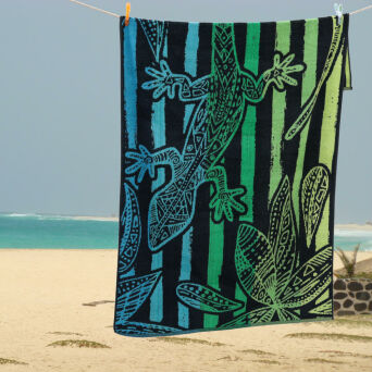 Ręcznik plażowy LAGARE VERDE 100x170 bawełna